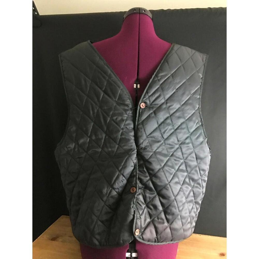 U2 WEAR ME OUT QUILTED JACKET LINING PUFFY VEST SIZE LARGE (L) USED